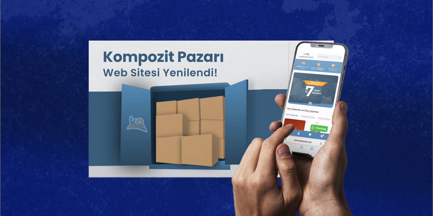 Kompozit Pazarı Web Sitesi Yenilendi: Daha Akıllı, Daha Kullanıcı Dostu!