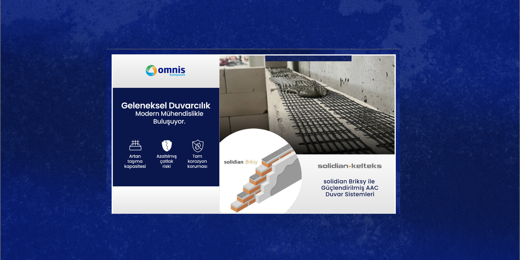 Geleneksel Duvarcılık Modern Mühendislikle Buluşuyor: solidian Briksy ile Güçlendirilmiş AAC Duvar Sistemleri
